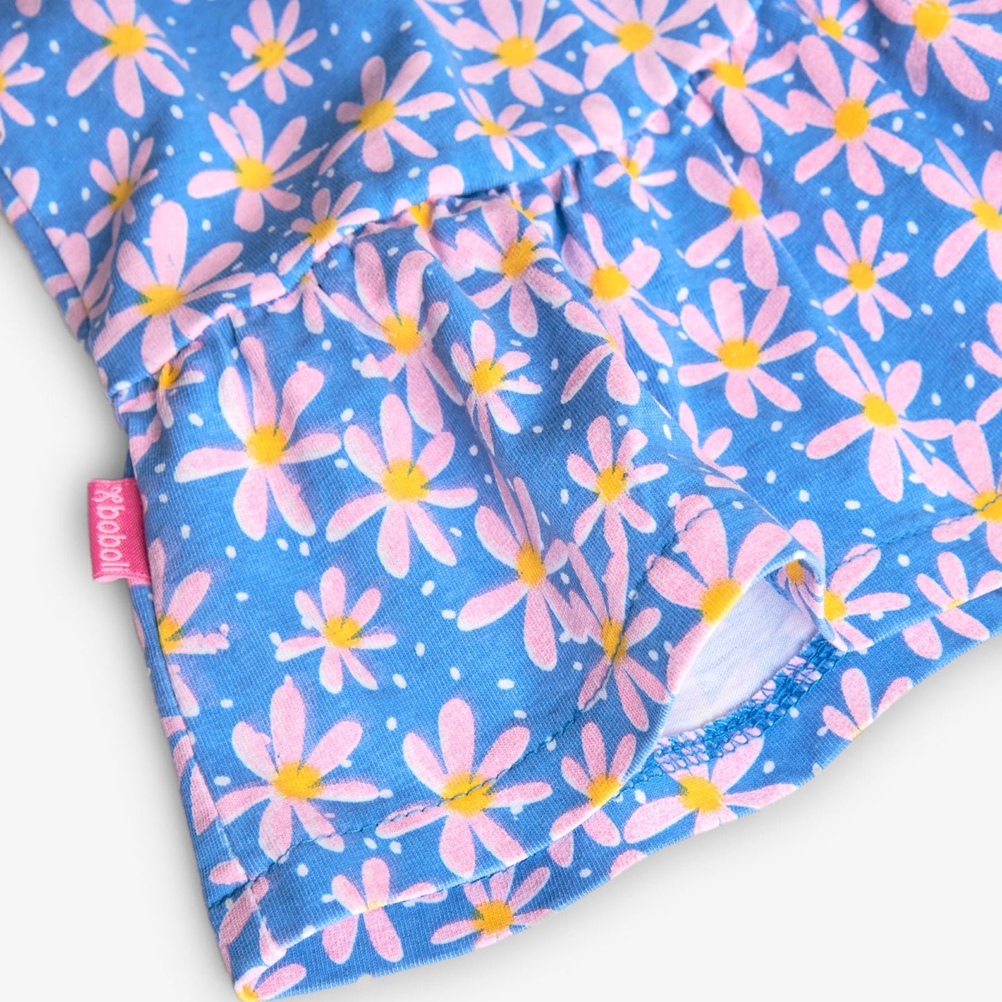 Abito a Balze Margherite - Coccole e Ricami p.iva IT09642670583