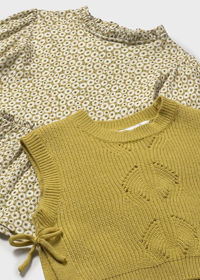 Abito con Gilet 2913 - Coccole e Ricami p.iva IT09642670583