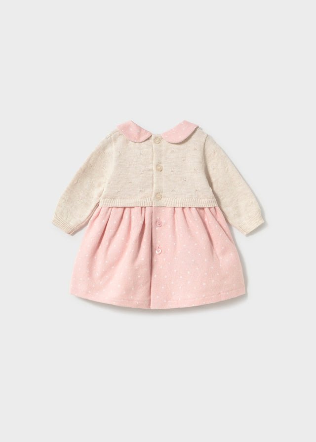 Abito corpetto maglia 2801 - Coccole e Ricami