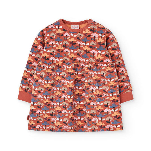 Abito Felpa Fantasia 212094 - Coccole e Ricami p.iva IT09642670583