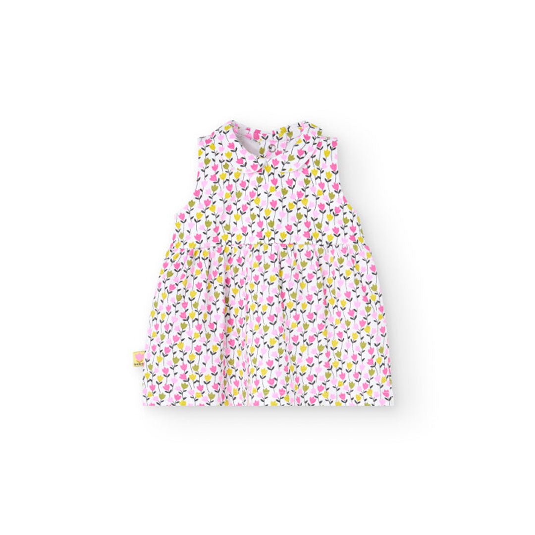 Abito Jersey Tulipani - Coccole e Ricami p.iva IT09642670583