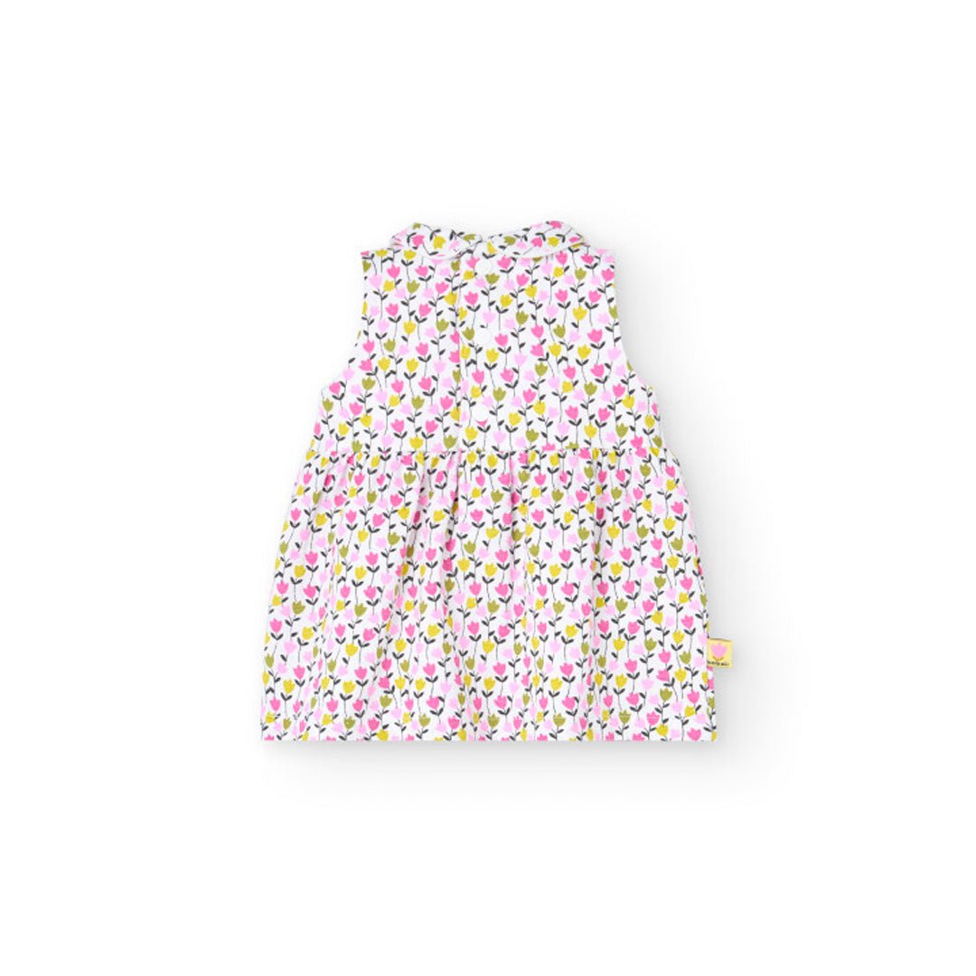 Abito Jersey Tulipani - Coccole e Ricami p.iva IT09642670583