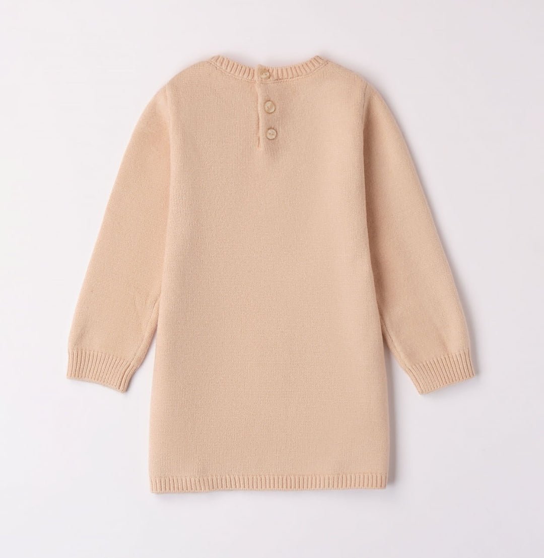 Abito Maglia Cuori - Coccole e Ricami