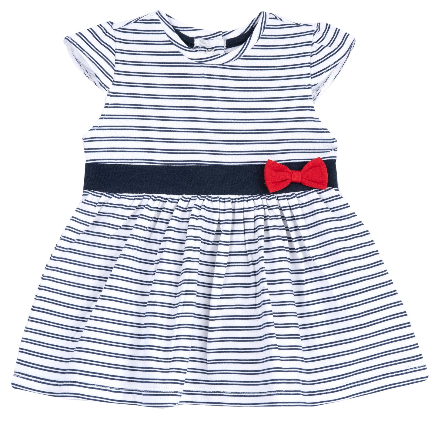 Abito mezza manica Righine - Coccole e Ricami