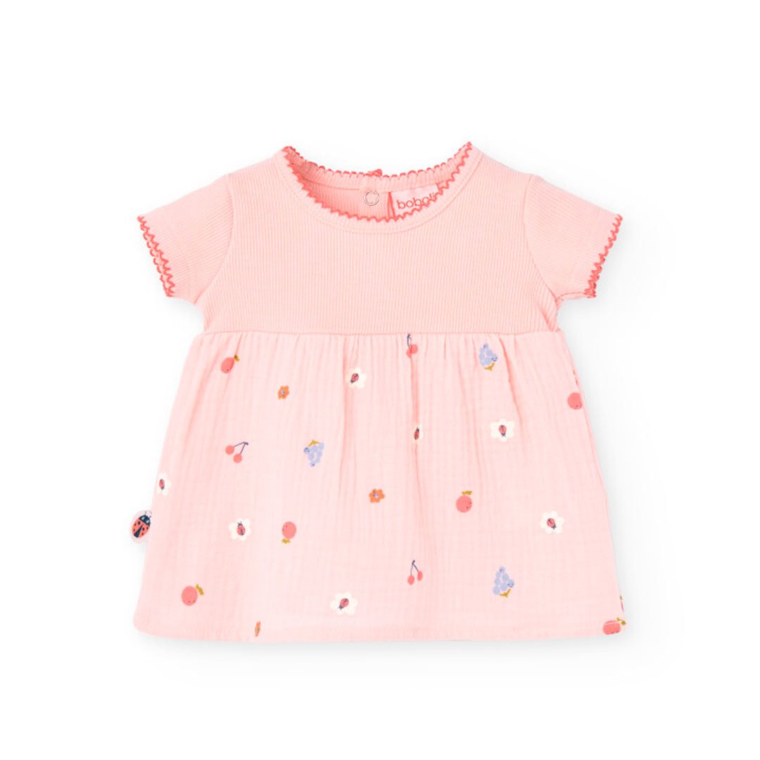 Abito Neonata Ciliegine - Coccole e Ricami p.iva IT09642670583