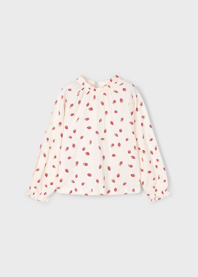Blusa Bimba Fragoline 4003 - Coccole e Ricami p.iva IT09642670583