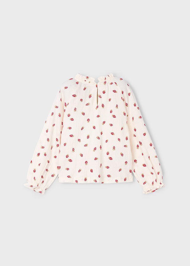 Blusa Bimba Fragoline 4003 - Coccole e Ricami p.iva IT09642670583