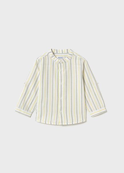 Camicia Lino Righe - Coccole e Ricami p.iva IT09642670583