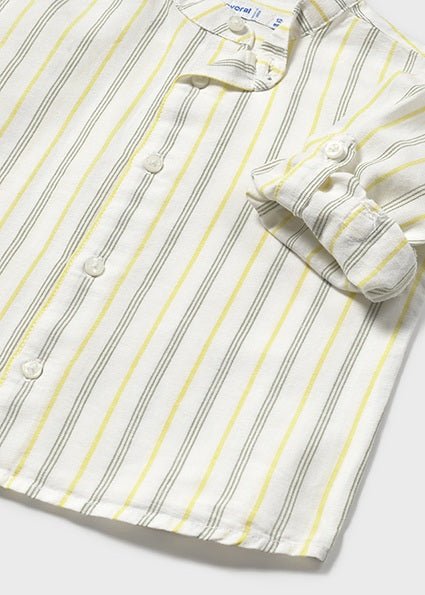 Camicia Lino Righe - Coccole e Ricami p.iva IT09642670583