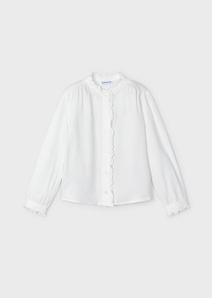 Camicia Rouscetta Bambina - Coccole e Ricami