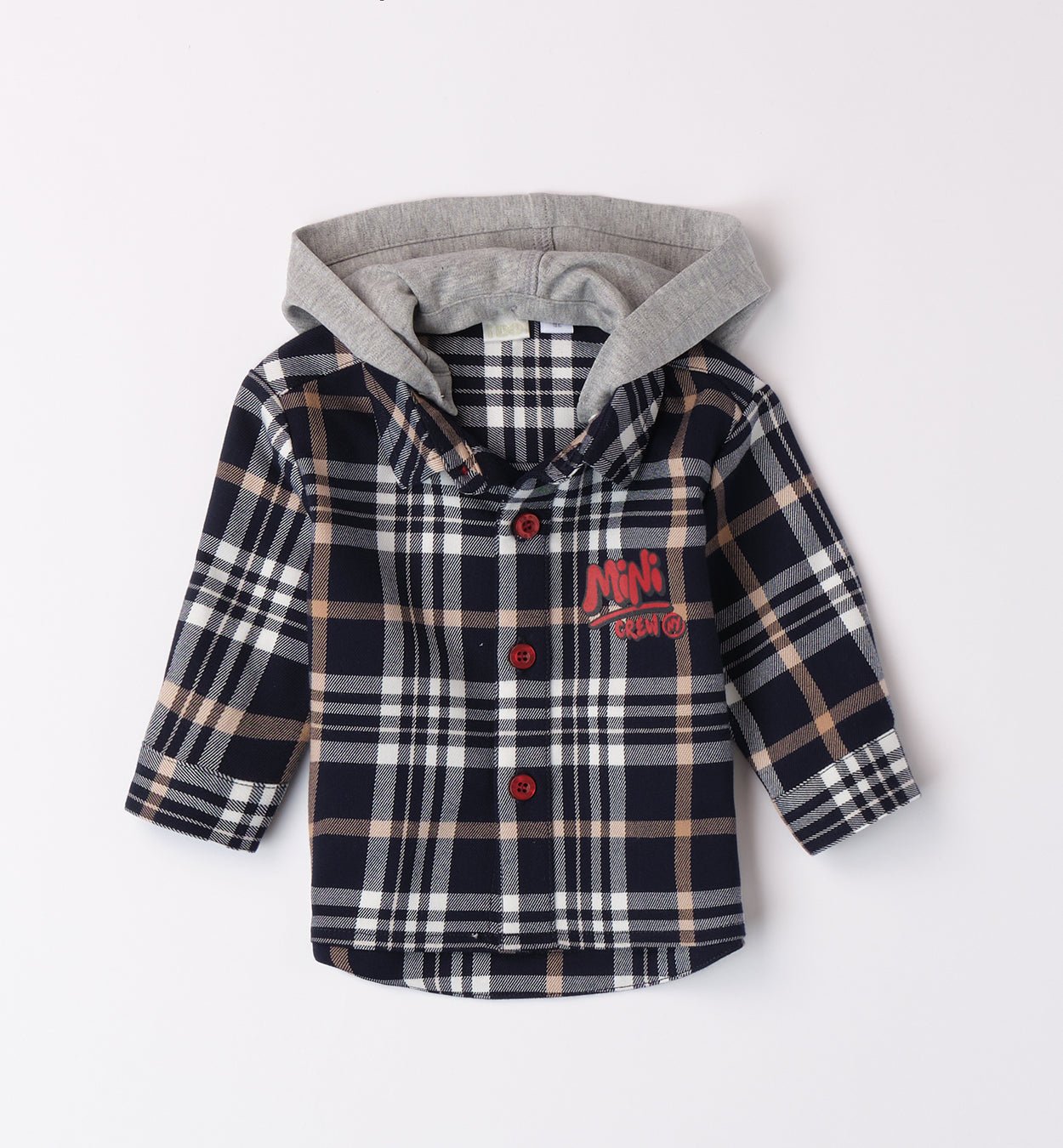 Camicia Scozzese 4F036 - Coccole e Ricami p.iva IT09642670583