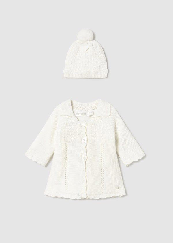 Cappotto con Cappello 2412 - Coccole e Ricami p.iva IT09642670583