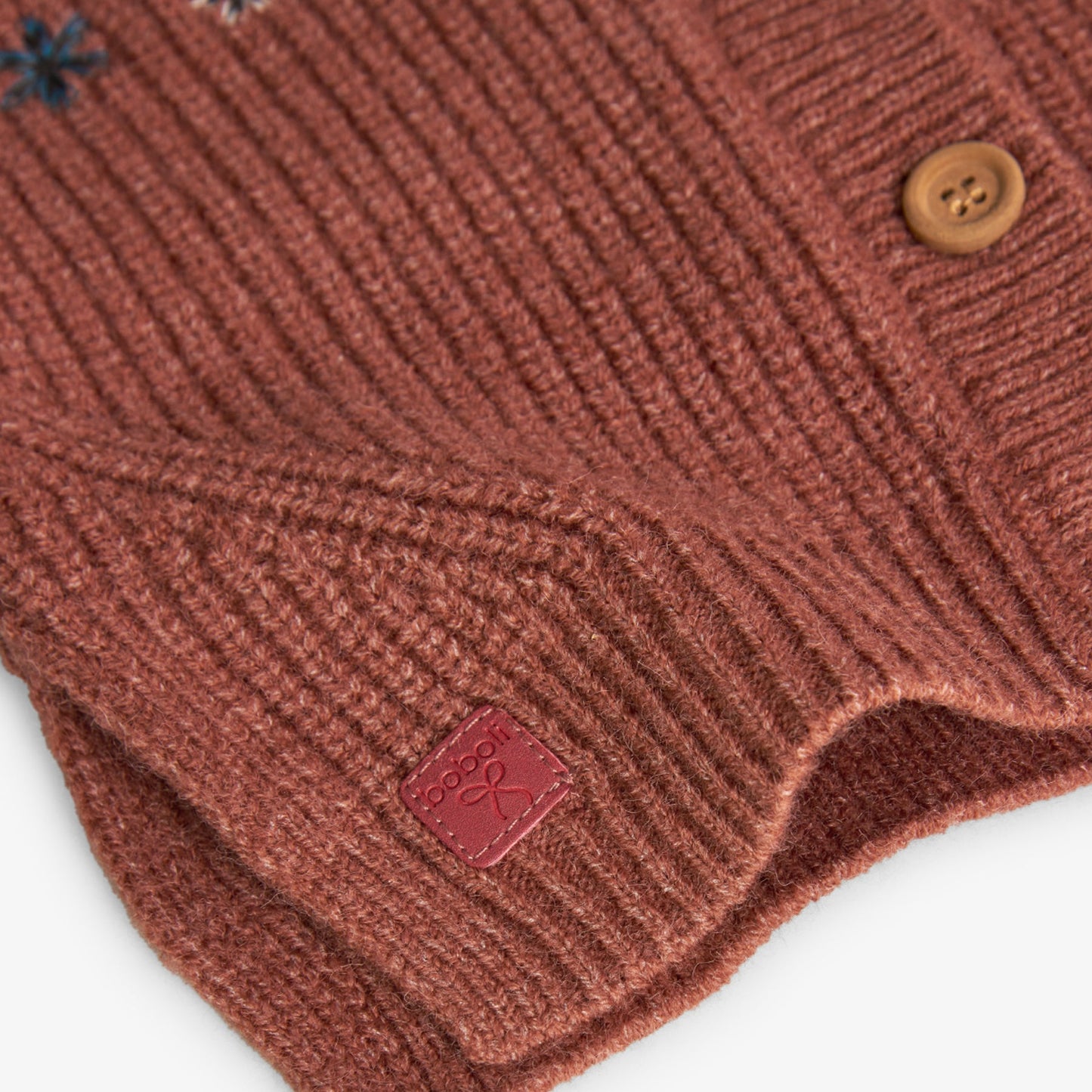 Cardigan Bottoni Fiori - Coccole e Ricami