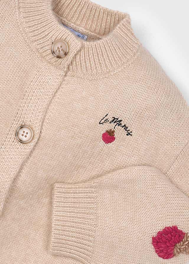 Cardigan Fragole 4309 - Coccole e Ricami p.iva IT09642670583