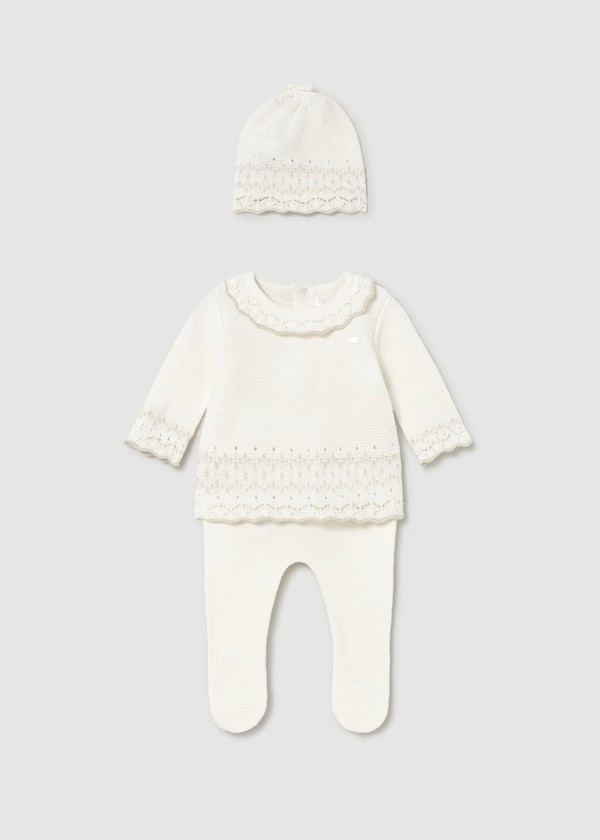 Completo 3 pezzi Maglia 2556 - Coccole e Ricami p.iva IT09642670583