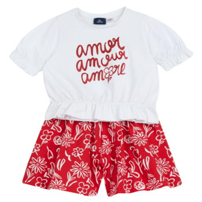Completo Corto Amour 101941 - Coccole e Ricami p.iva IT09642670583
