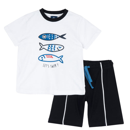 Completo Corto Pesci - Coccole e Ricami p.iva IT09642670583