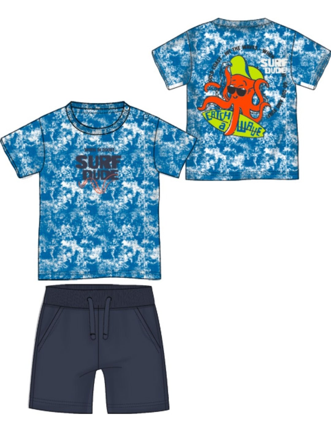 Completo Corto Piovra - Coccole e Ricami p.iva IT09642670583