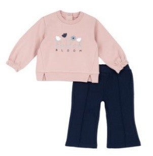 Completo Felpa Bambina 100456 - Coccole e Ricami p.iva IT09642670583