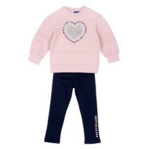 Completo Felpa Bambina 100828 - Coccole e Ricami p.iva IT09642670583