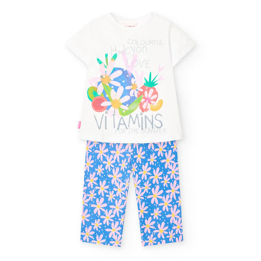 Completo Leggins Margherite - Coccole e Ricami p.iva IT09642670583