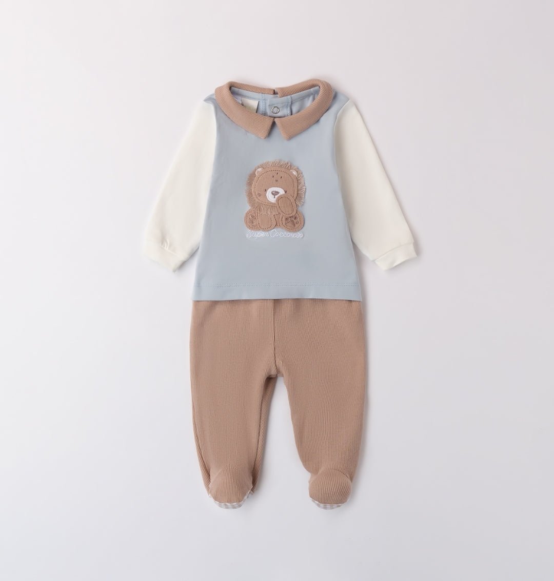 Completo Nascita Orso - Coccole e Ricami p.iva IT09642670583