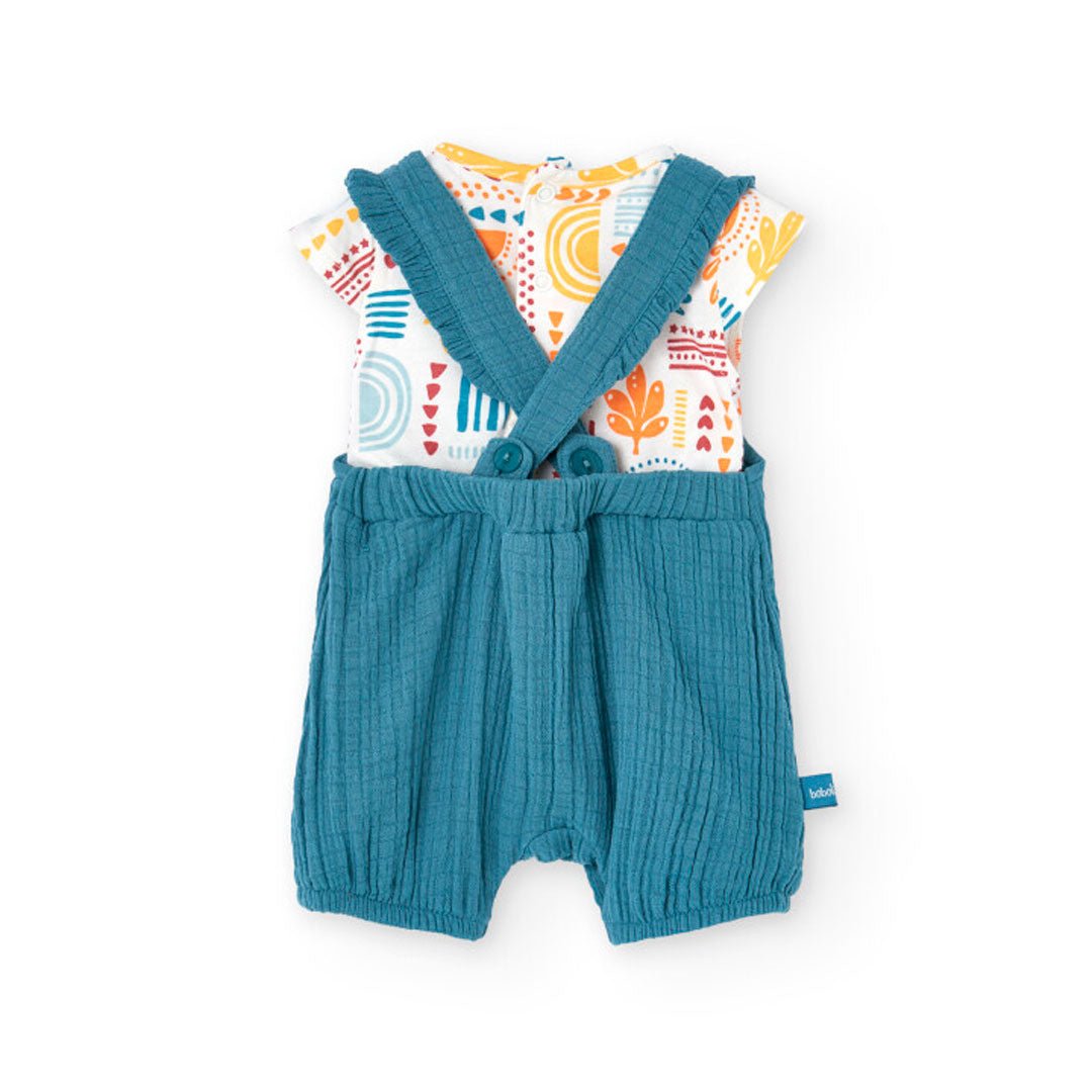 Completo Salopette Neonata - Coccole e Ricami p.iva IT09642670583