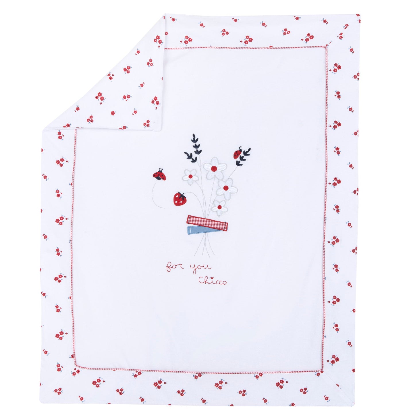 Copertina Sfoderabile Fiorellini - Coccole e Ricami p.iva IT09642670583