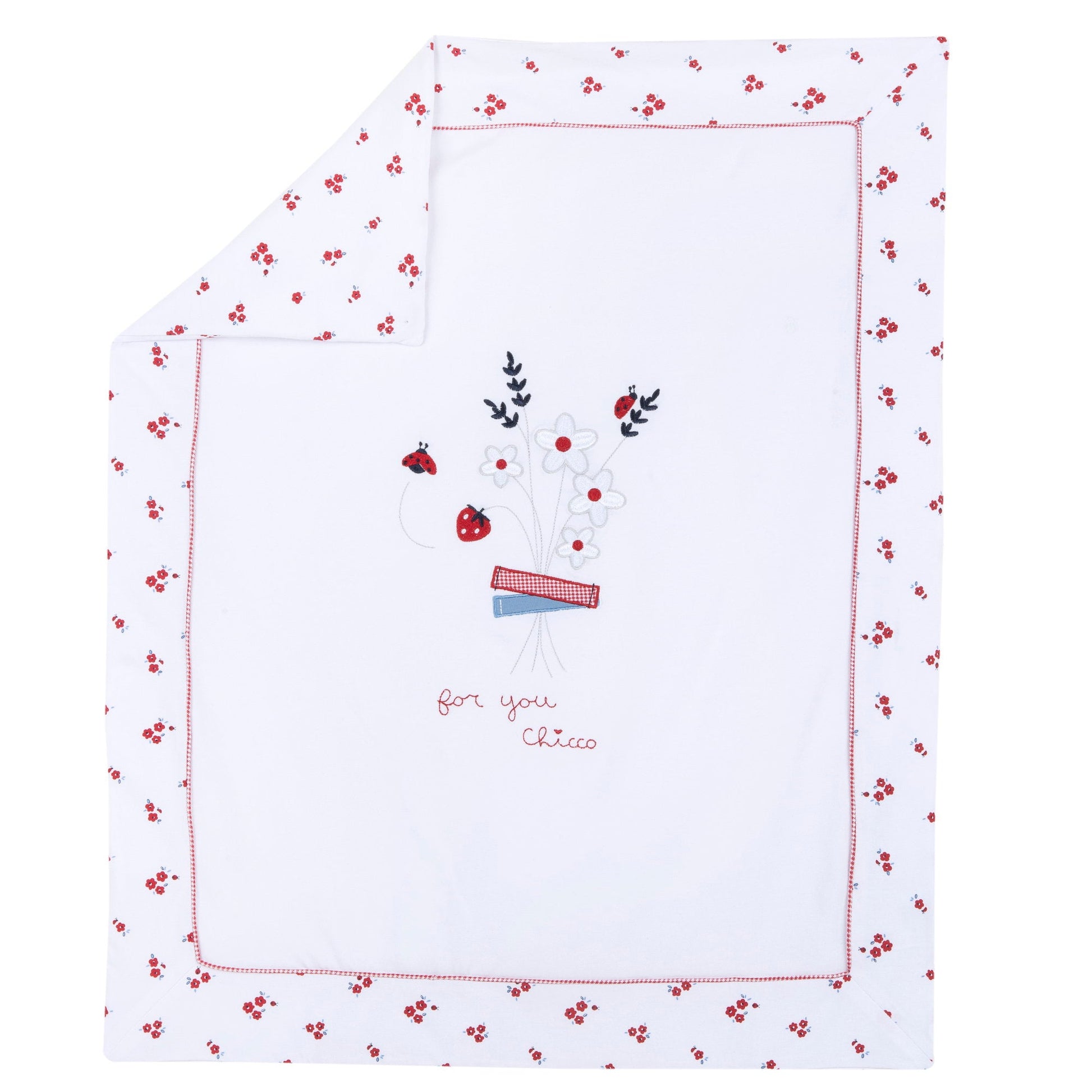 Copertina Sfoderabile Fiorellini - Coccole e Ricami p.iva IT09642670583