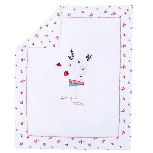 Copertina Sfoderabile Fiorellini - Coccole e Ricami p.iva IT09642670583