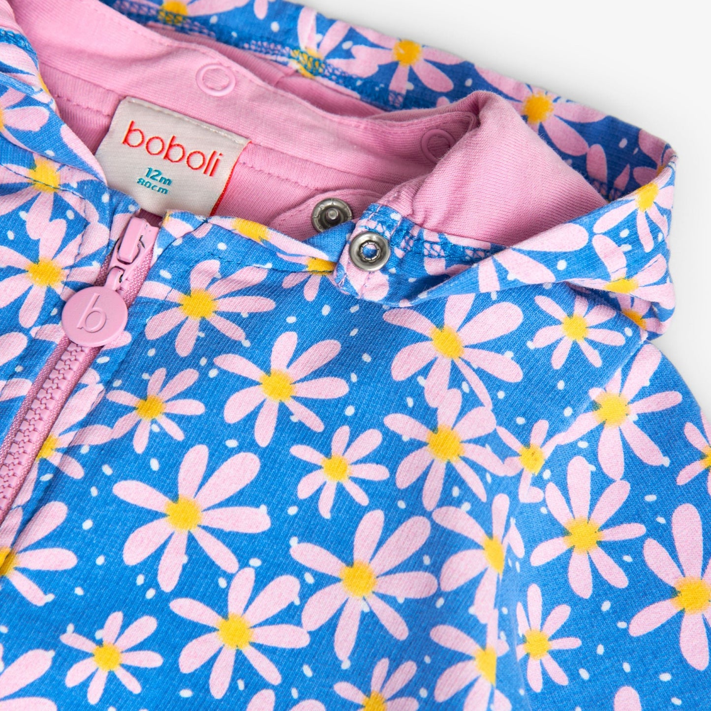 Felpa Bambina Margherite - Coccole e Ricami p.iva IT09642670583