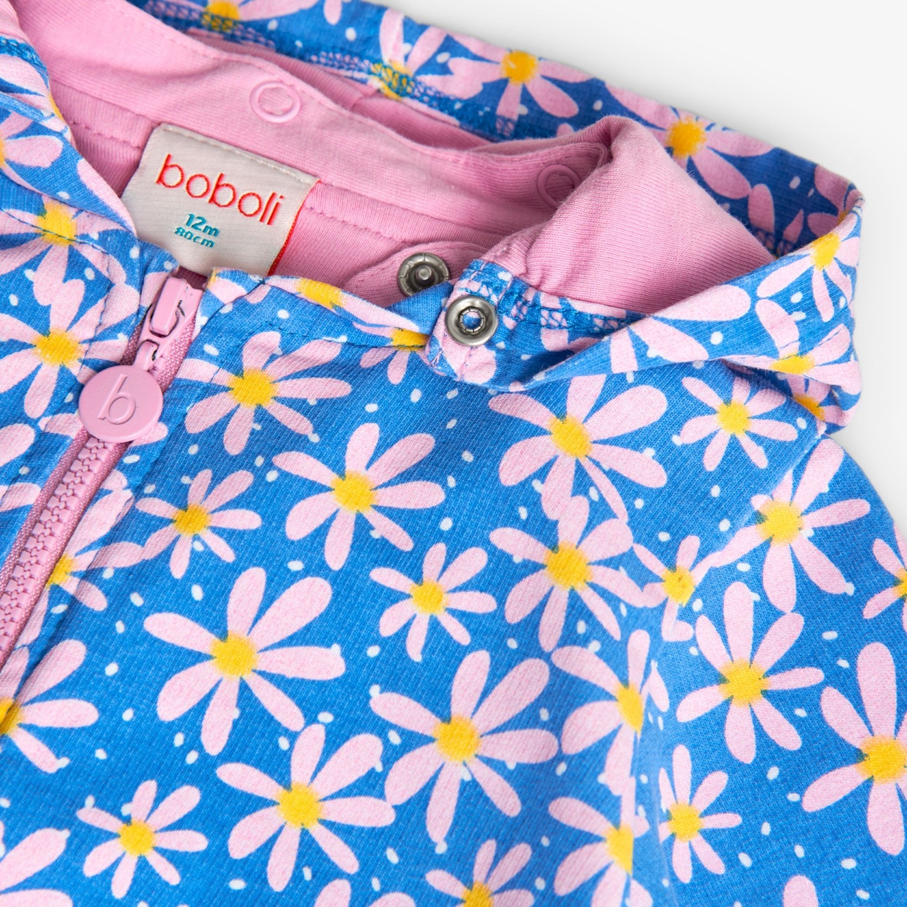 Felpa Bambina Margherite - Coccole e Ricami p.iva IT09642670583