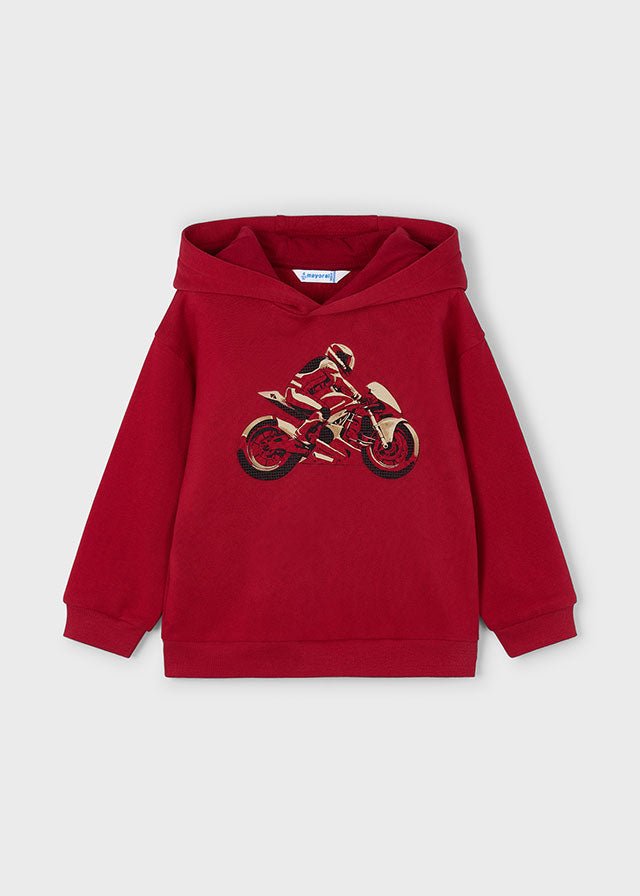Felpa Cappuccio MOTO 4407 - Coccole e Ricami p.iva IT09642670583
