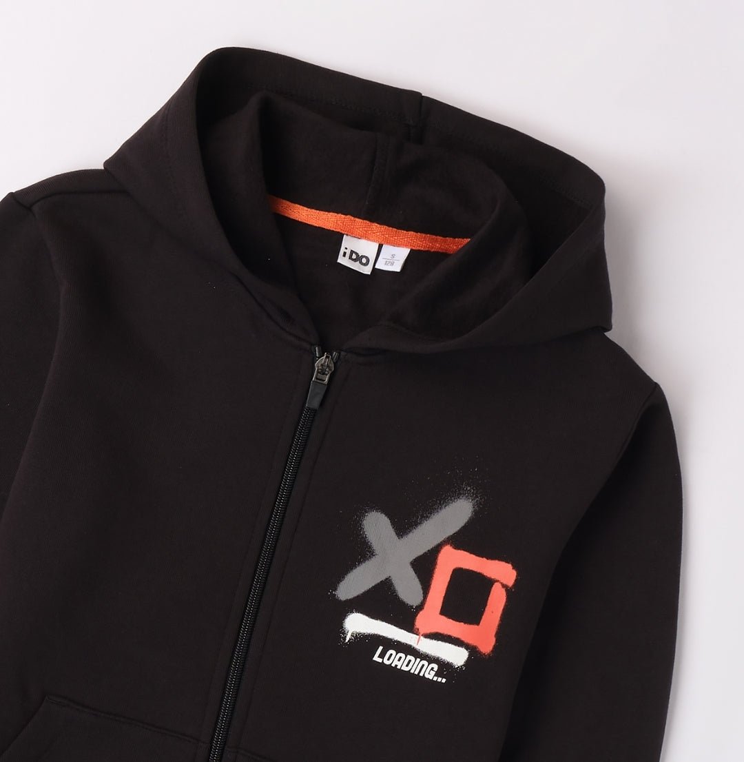 Felpa Cappuccio Ready - Coccole e Ricami