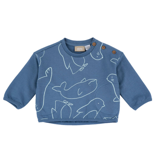 Felpa Girocollo - Coccole e Ricami