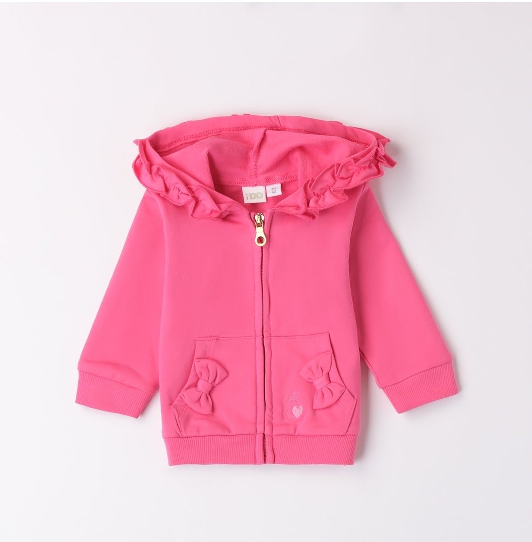 Felpa Zip Bimba - Coccole e Ricami p.iva IT09642670583