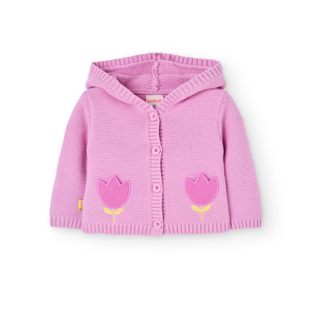 Giacca Filo Tulipano - Coccole e Ricami p.iva IT09642670583