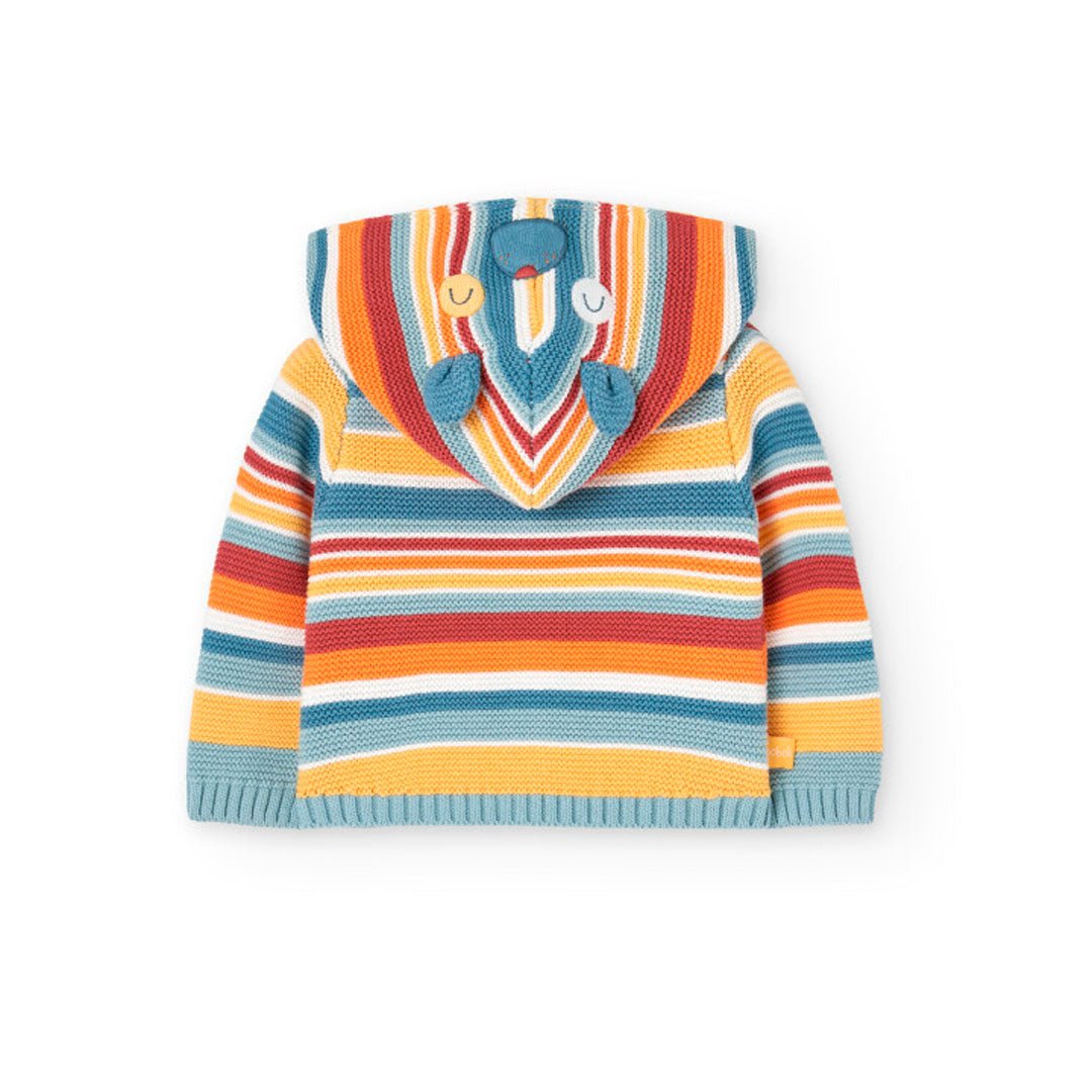 Giacchina Righe Tricot - Coccole e Ricami p.iva IT09642670583