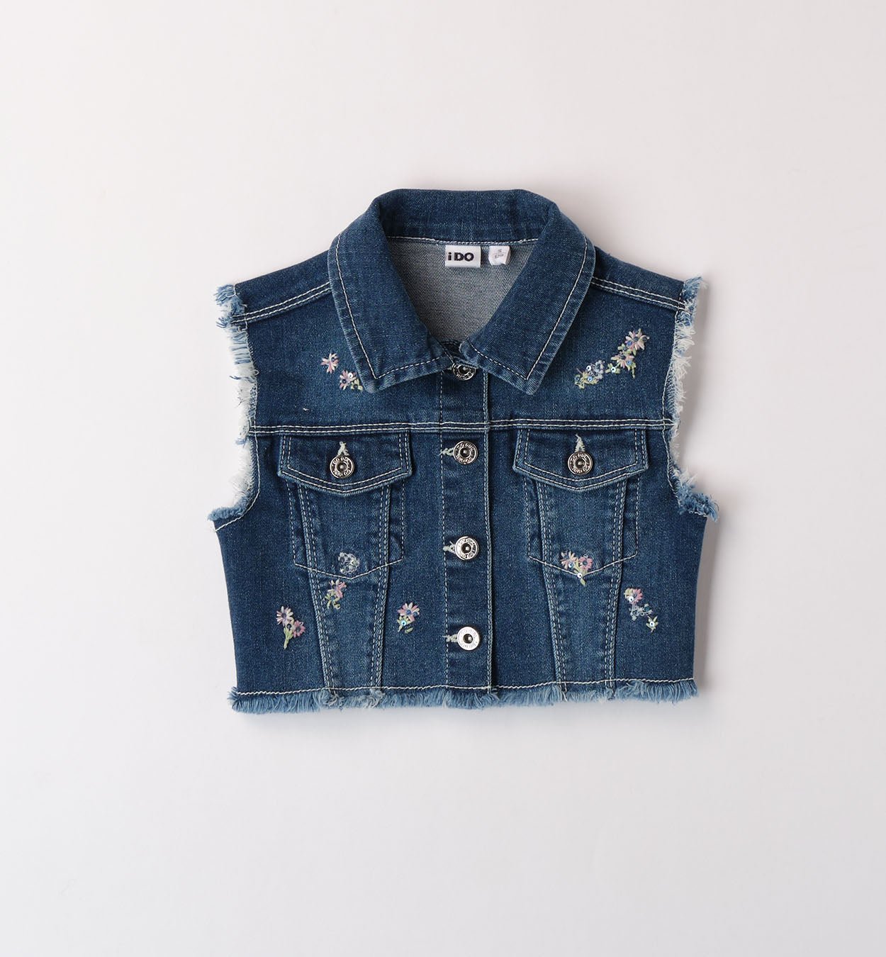 Gilet Jeans Bimba - Coccole e Ricami p.iva IT09642670583