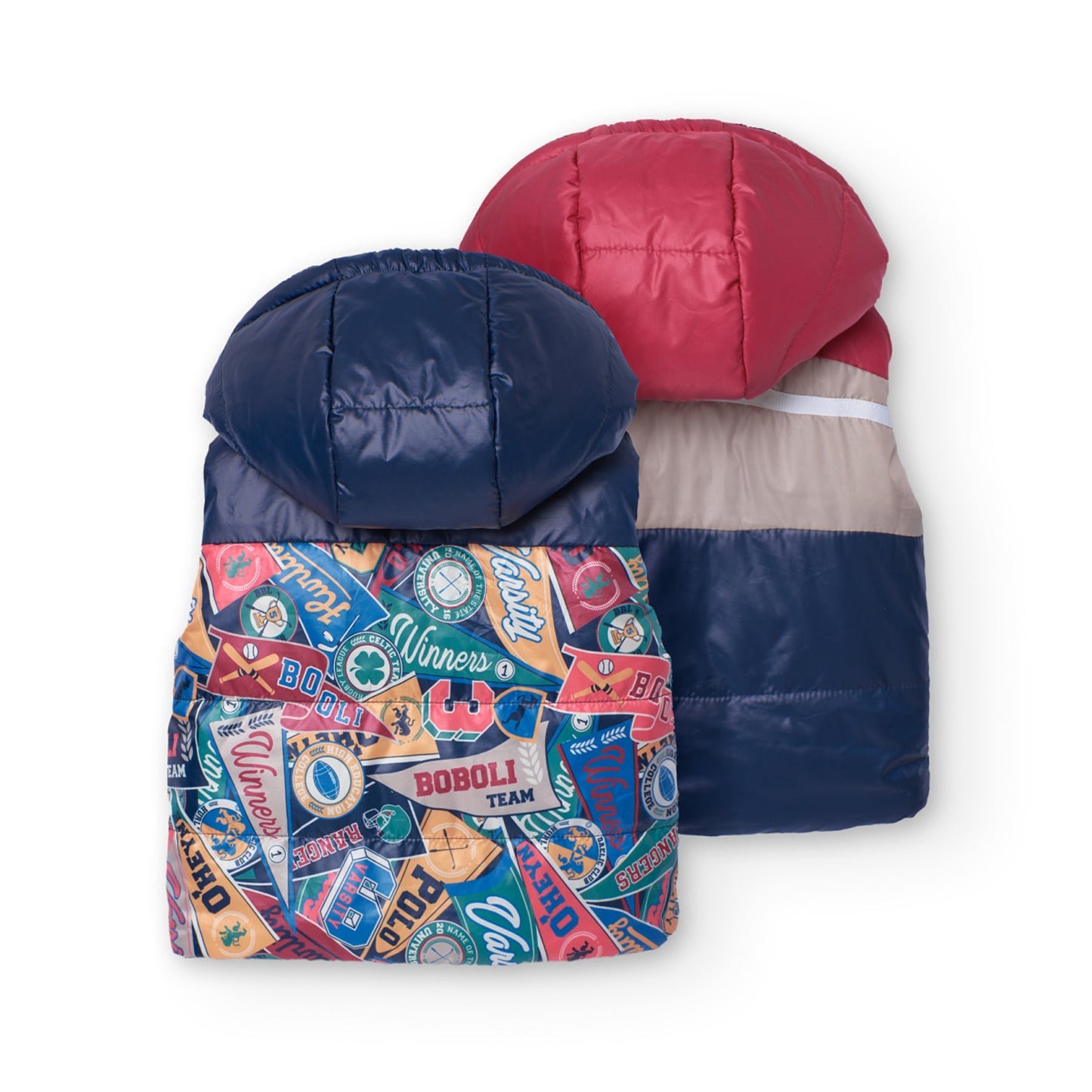 Gilet Reversibile Bimbo - Coccole e Ricami