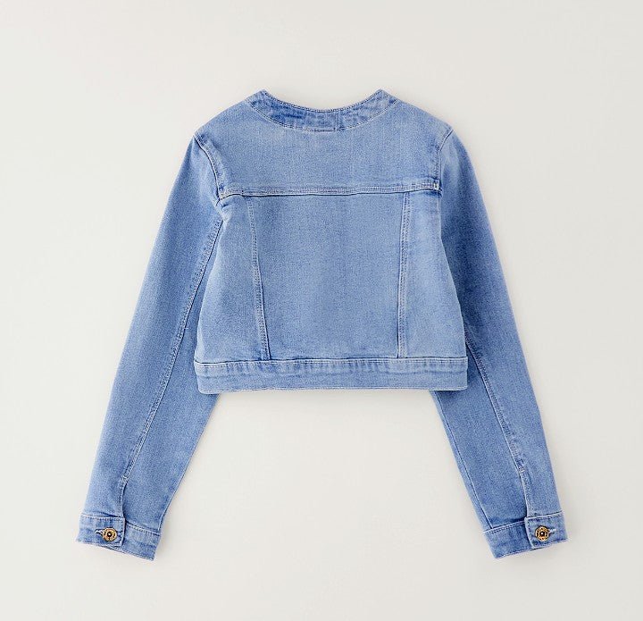 Giubbino Jeans 4G760 - Coccole e Ricami p.iva IT09642670583