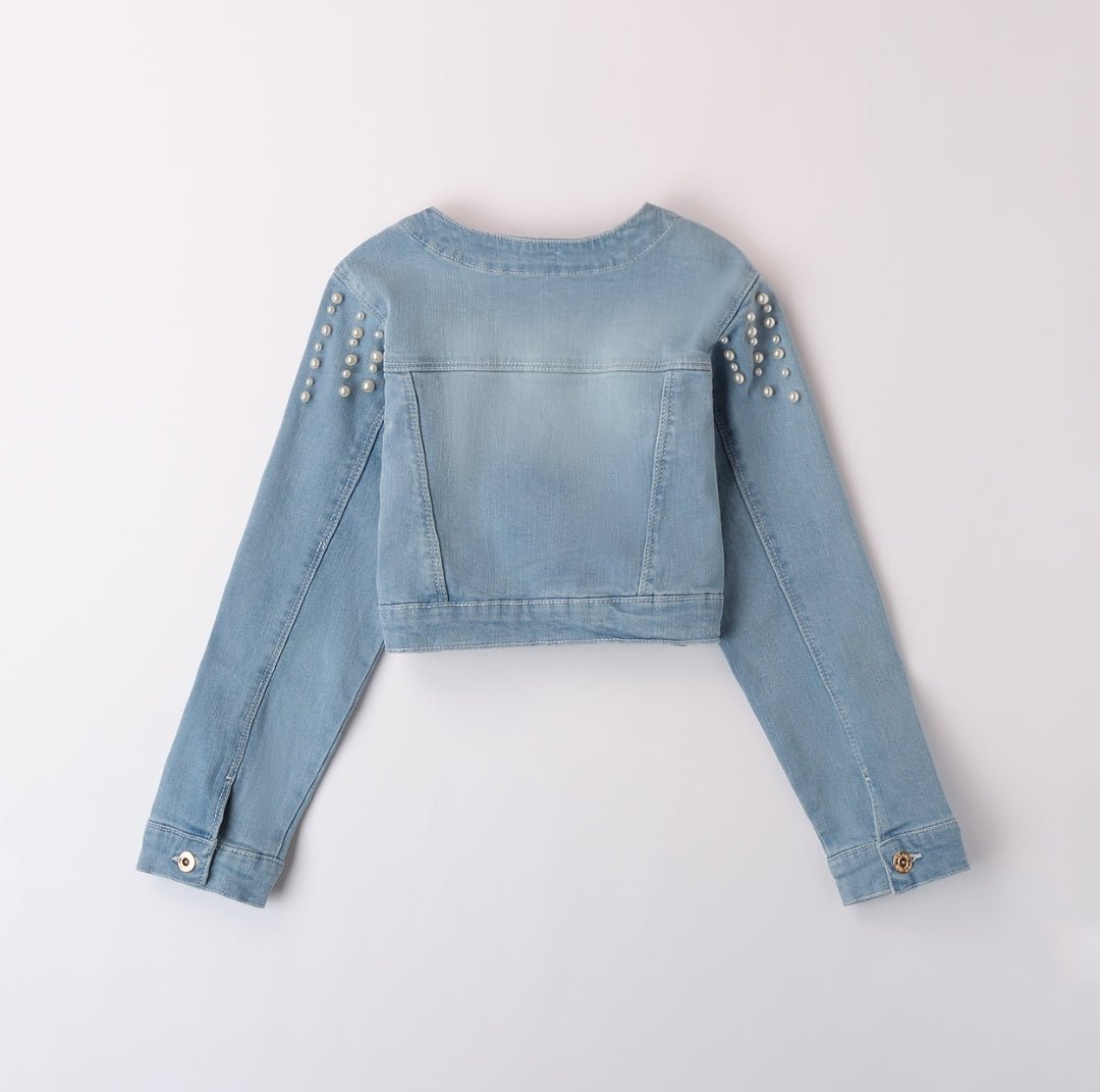 Giubbino Jeans Teenager - Coccole e Ricami p.iva IT09642670583