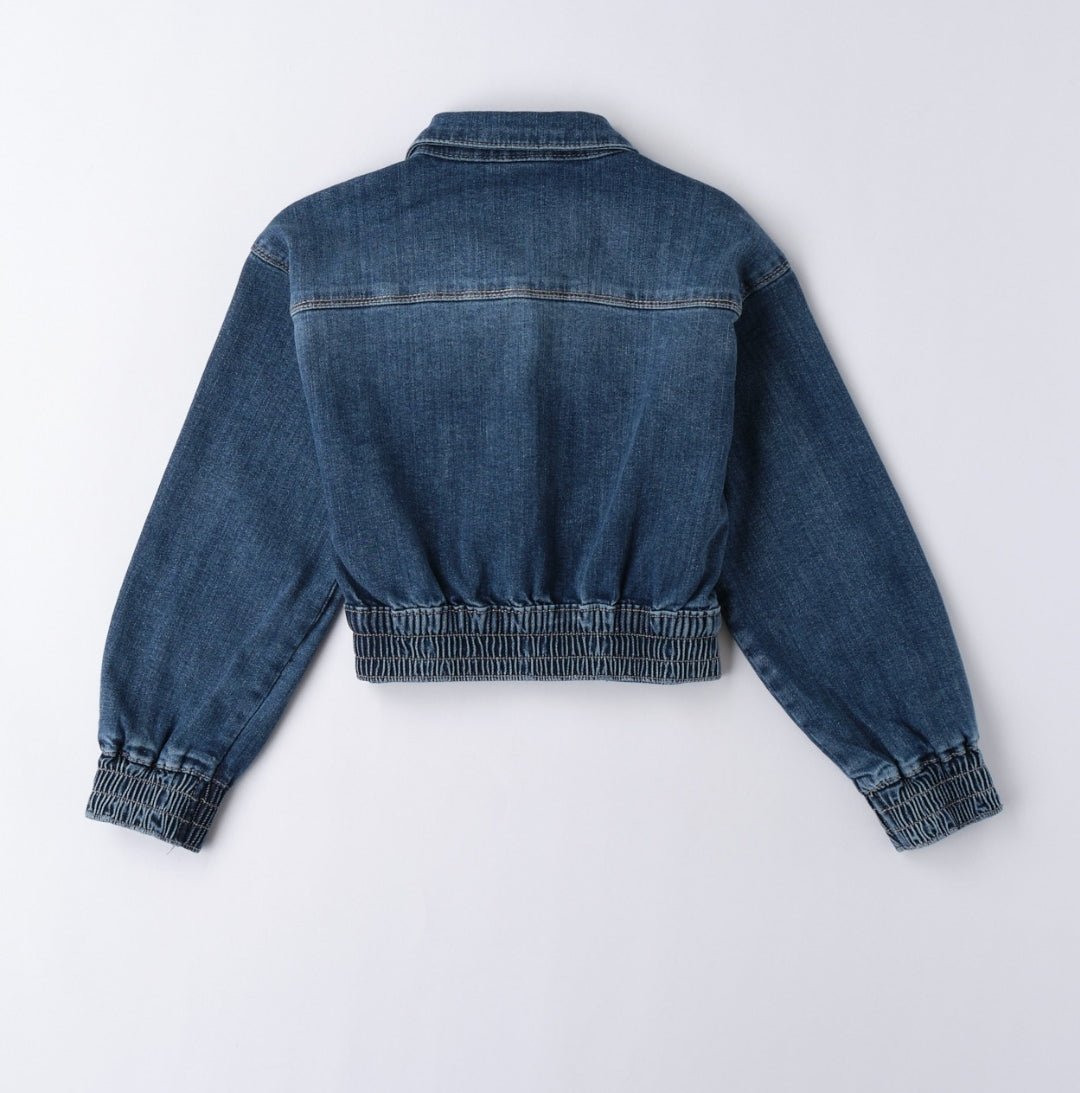 Giubbino Jeans Teenager - Coccole e Ricami p.iva IT09642670583