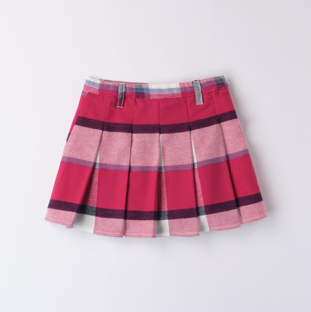 Gonna Quadri Bambina - Coccole e Ricami