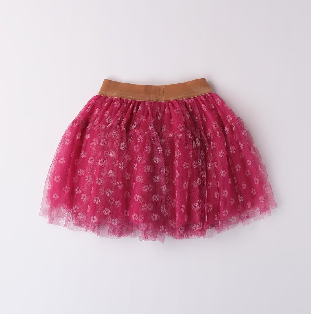 Gonna Tulle Fiorellini - Coccole e Ricami