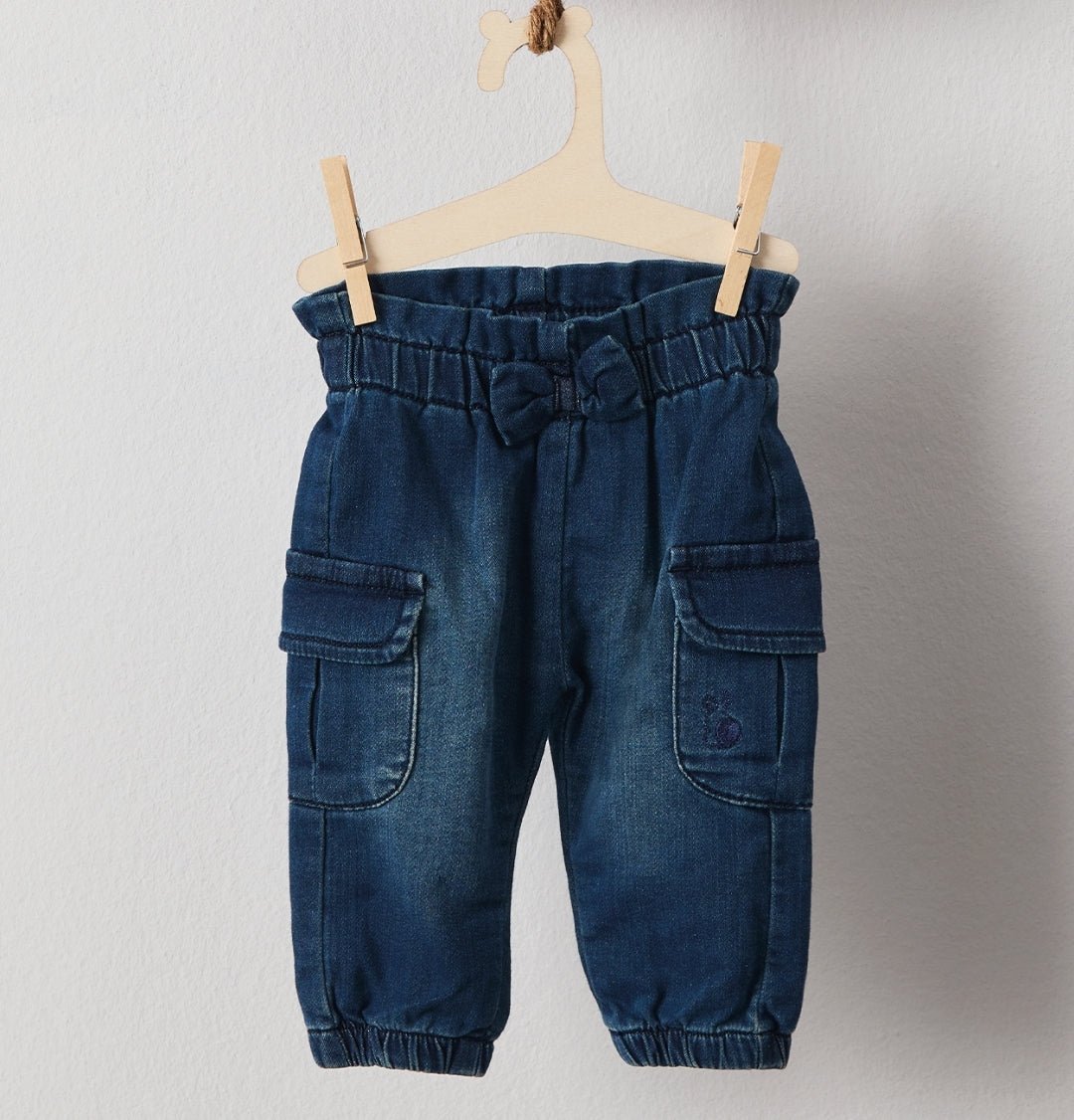 Jeans Bimba Arricciatura - Coccole e Ricami p.iva IT09642670583