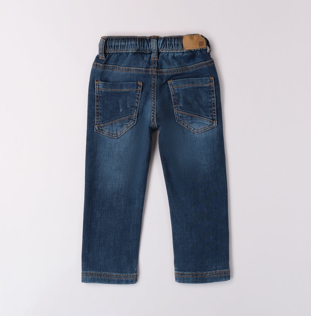 Jeans Bimbo Laccetto - Coccole e Ricami