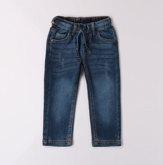 Jeans Bimbo Laccetto - Coccole e Ricami