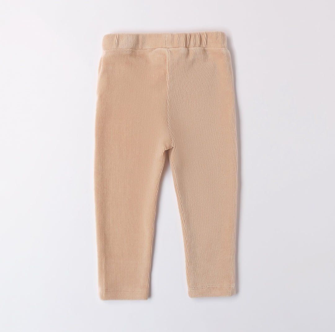 Leggins ciniglia costine - Coccole e Ricami