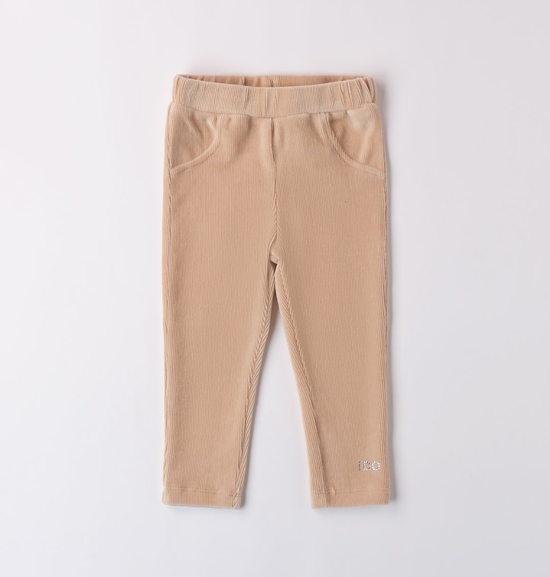 Leggins ciniglia costine - Coccole e Ricami